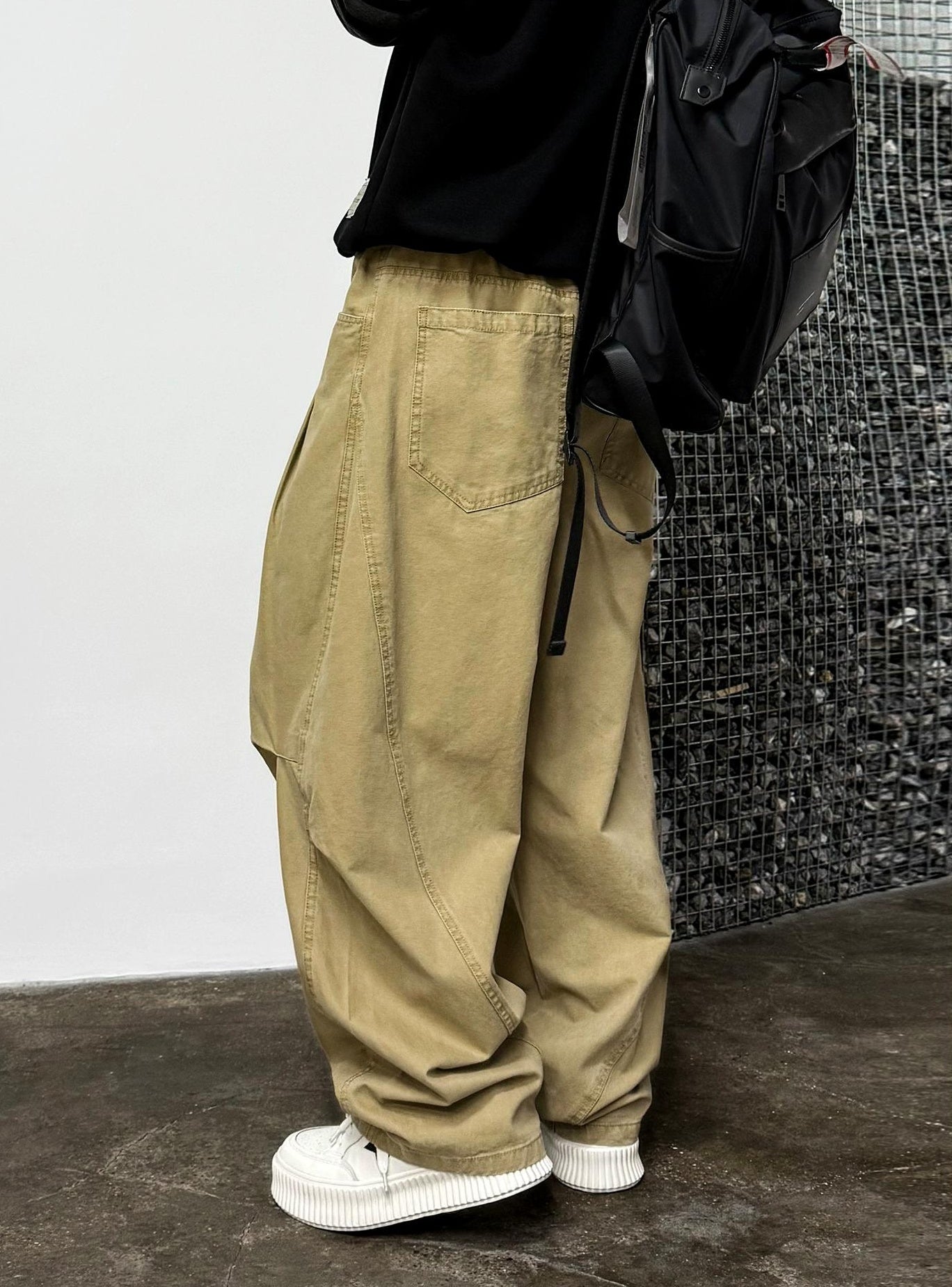 コージープリーツハーレムパンツ