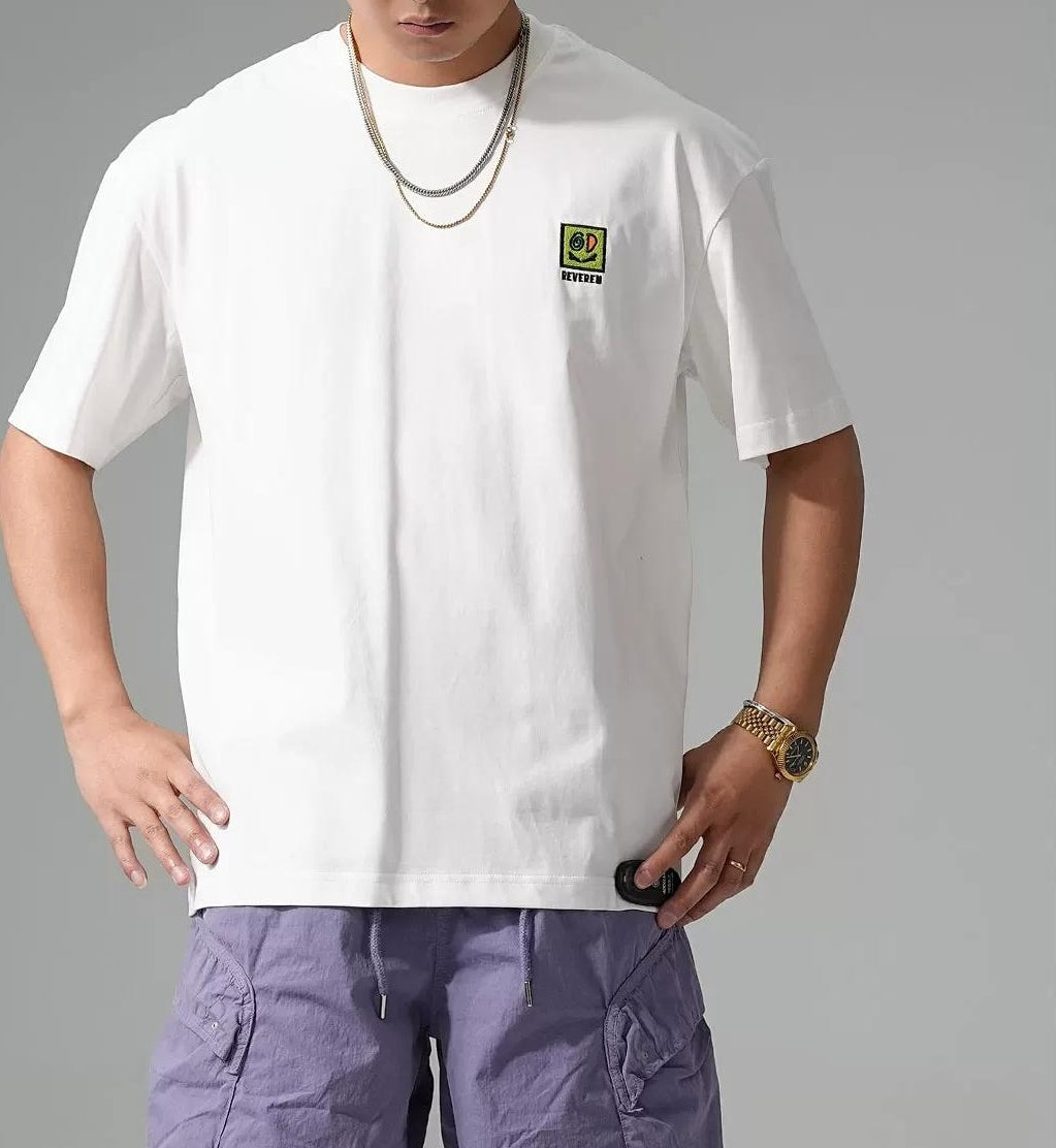 ラグジュアリーギャングプリントTシャツ