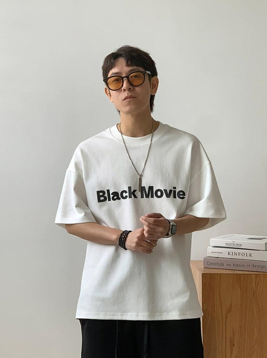 Color Clash Letter Tee