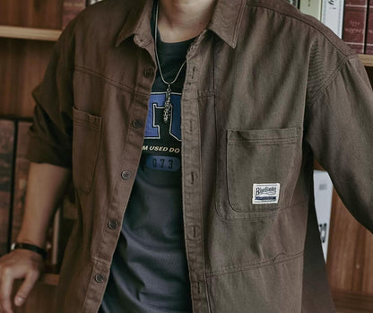 ヴィンテージヘビーウェイトワークシャツ