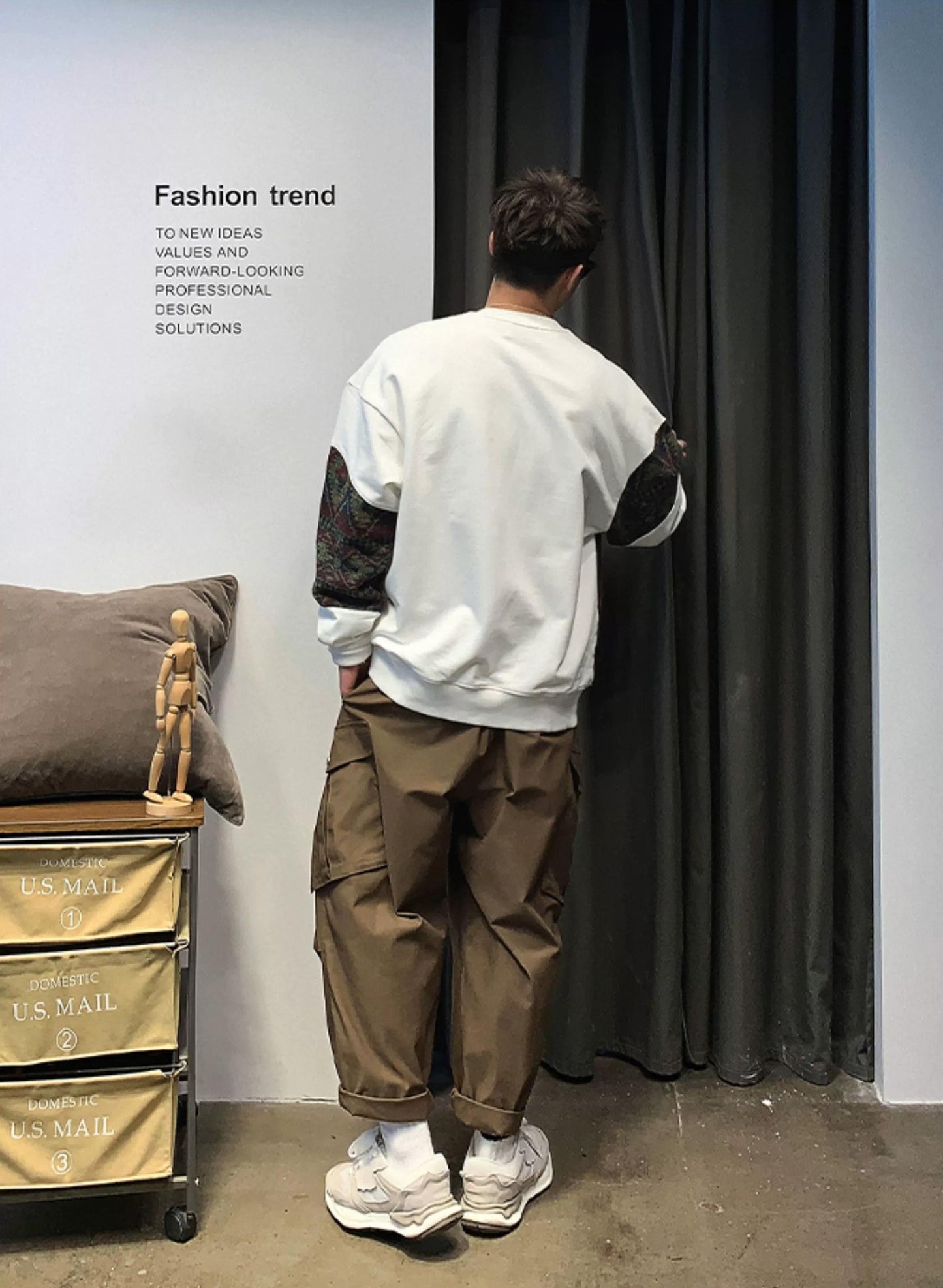 Casual Plus Size Crew Neck Sweater
