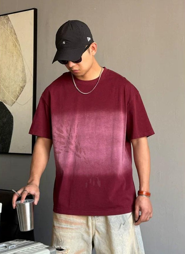 Retro Black Casual T-Shirt