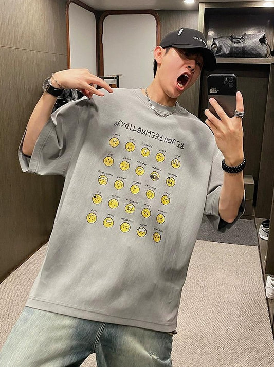 Retro Paris Smiley Tee