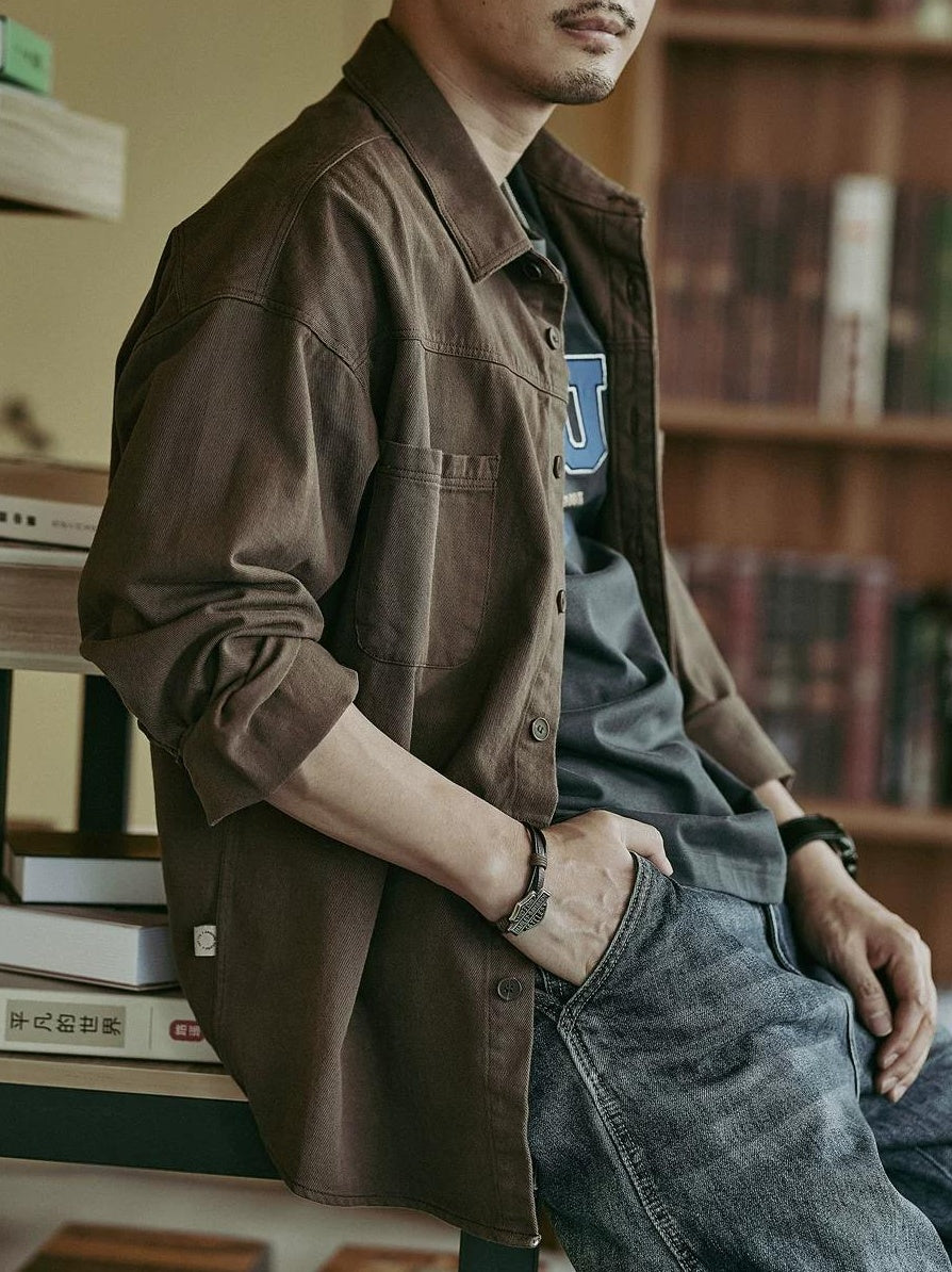 ヴィンテージヘビーウェイトワークシャツ