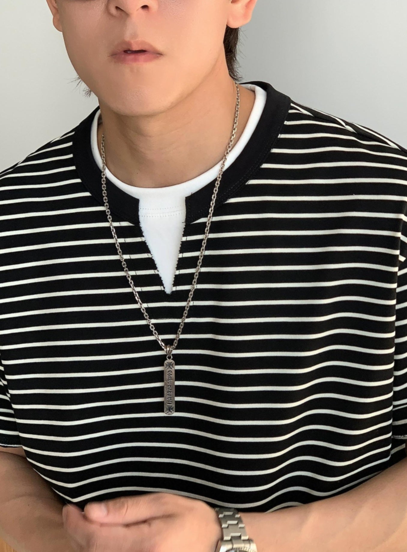 Striped Loose Fit Summer Tee