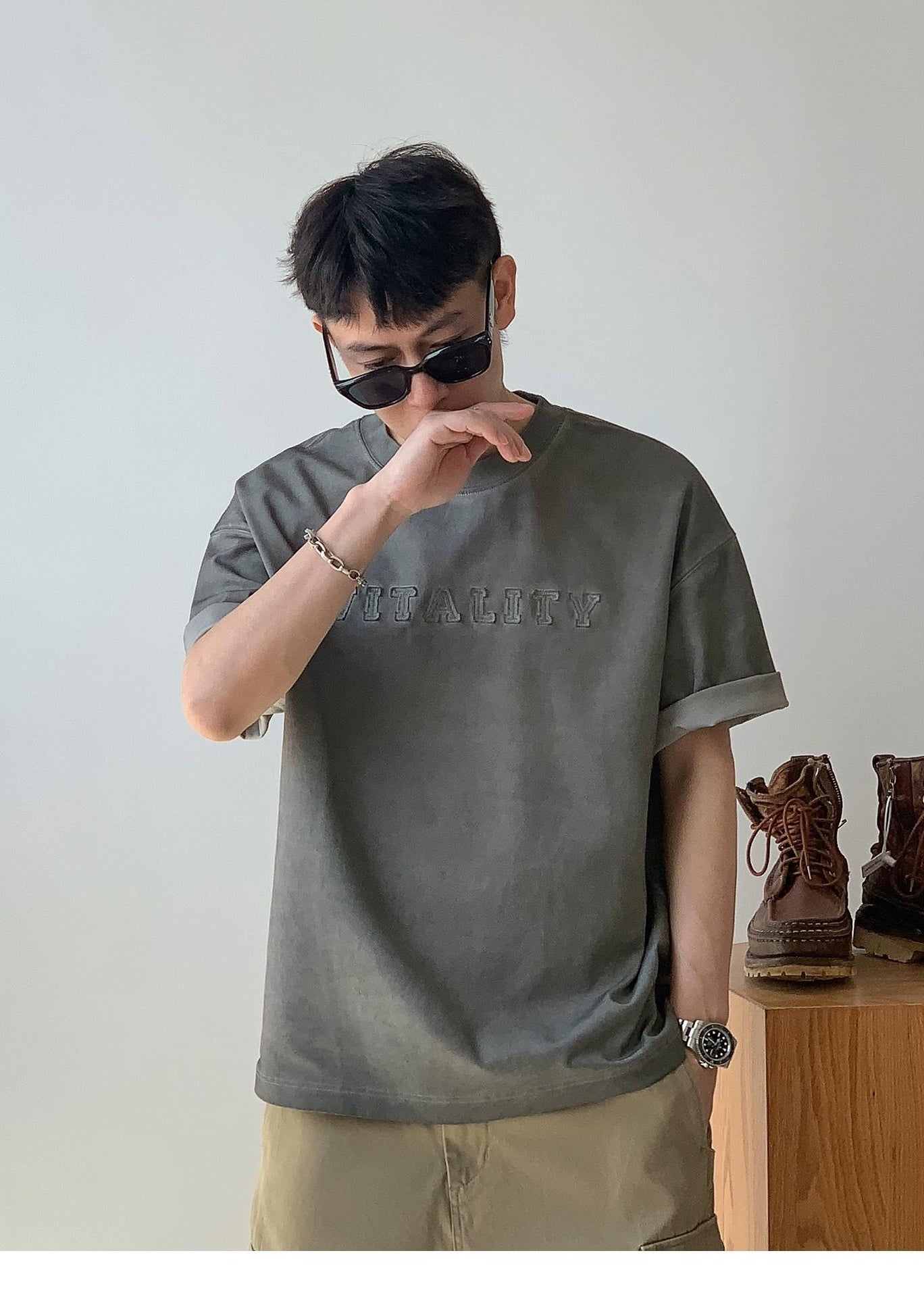 260g Old Washed Tee
