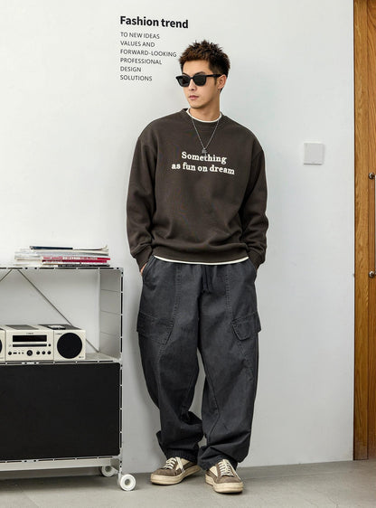 Casual Print Sweater