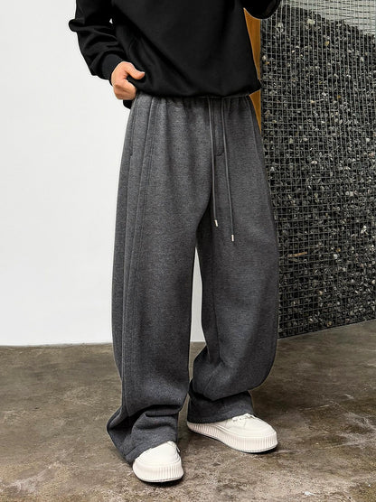 Casual Drape Elastic Pants