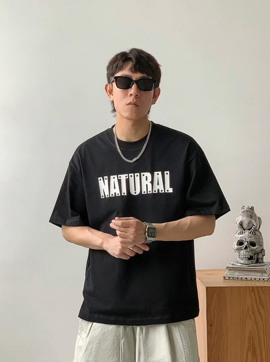 Rivet Print Short Sleeve T-Shirt
