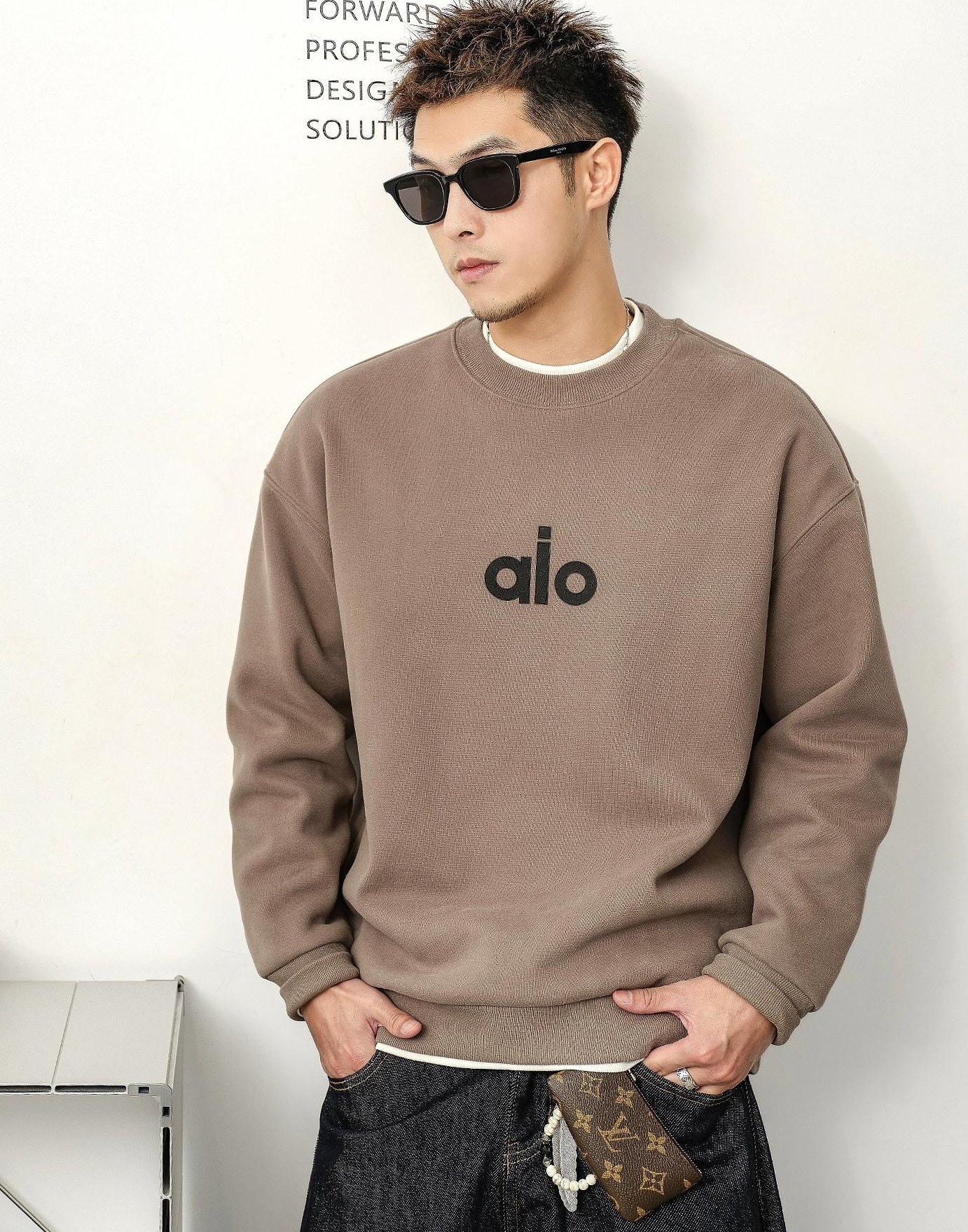 trendy casual sweater