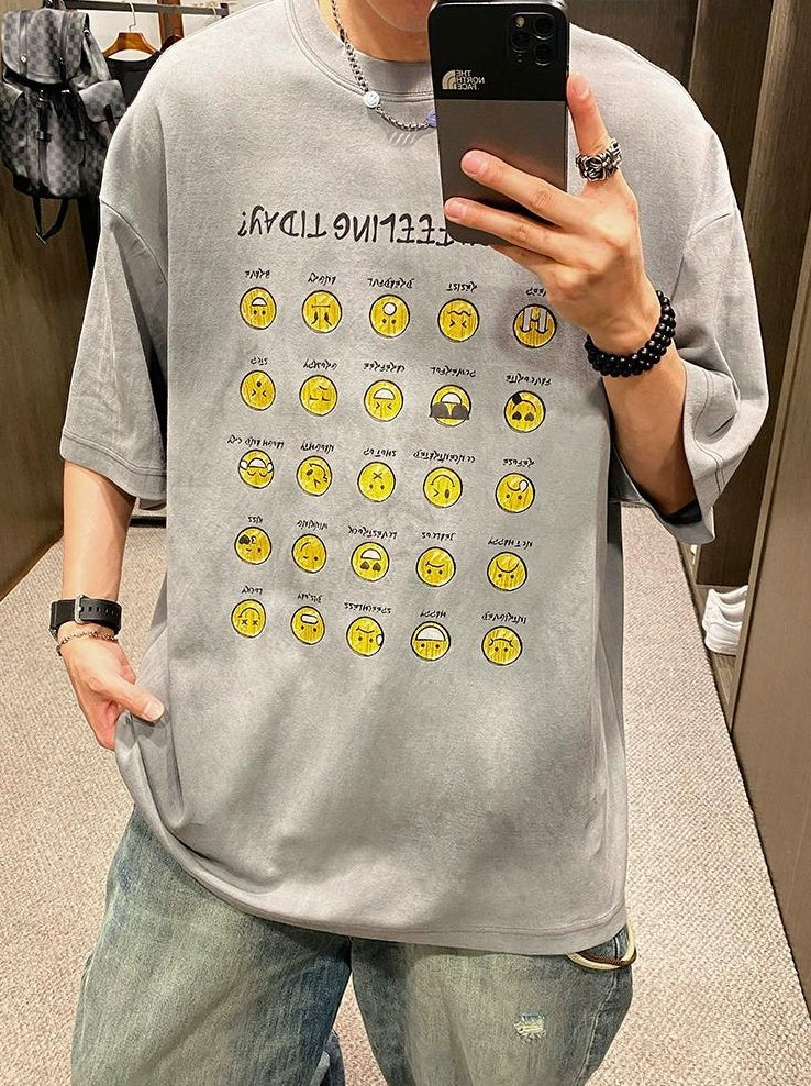 Retro Paris Smiley Tee