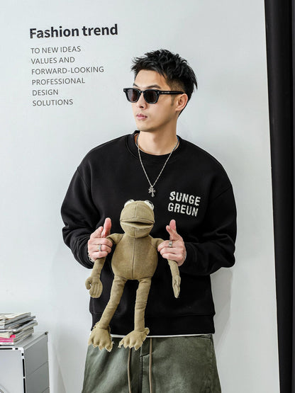 カジュアル フリース セーター トップ