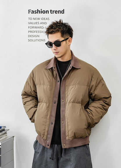 Men's heavy down jacket