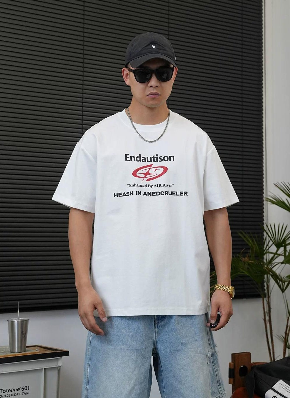 Casual Endautison Graphic T-Shirt