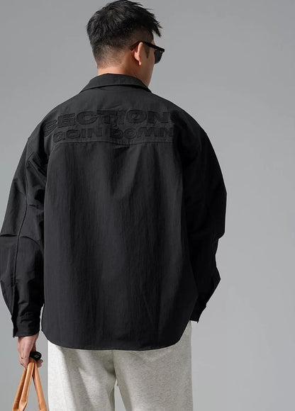 刺繍入りシャツ