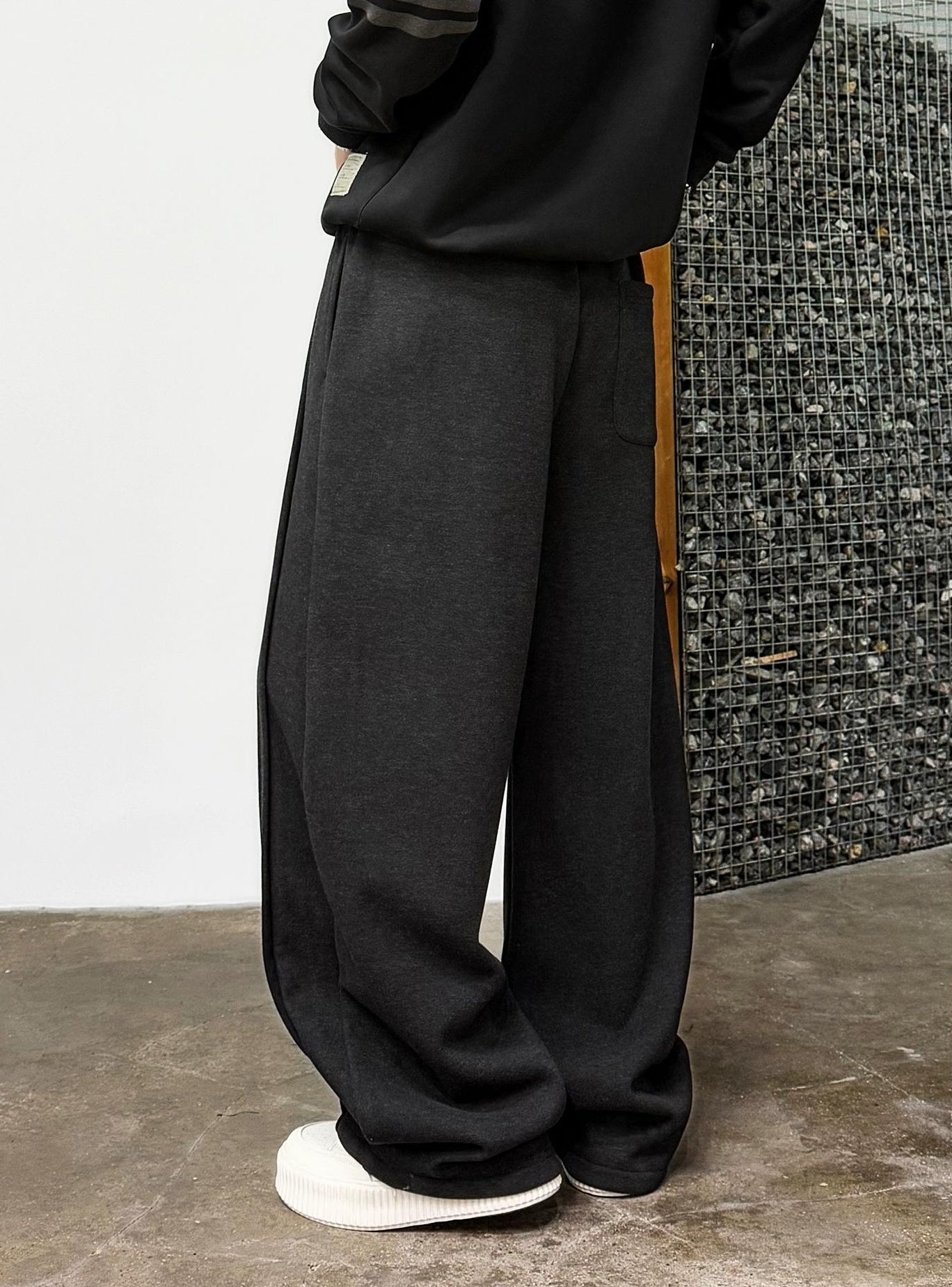 Casual Drape Elastic Pants