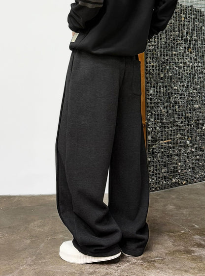 Casual Drape Elastic Pants