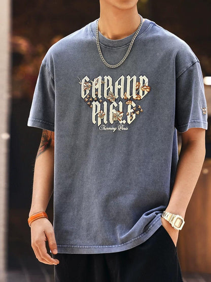 レトロヘビーサンドストーンTシャツ