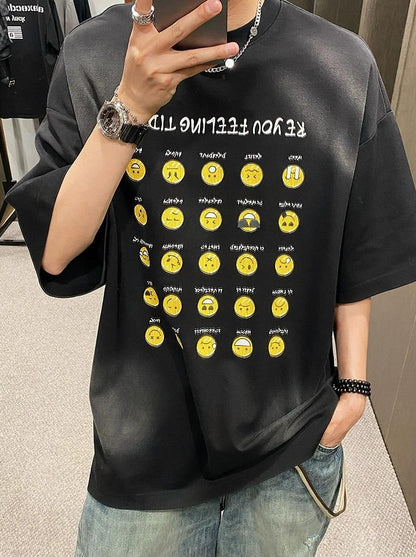 Retro Paris Smiley Tee