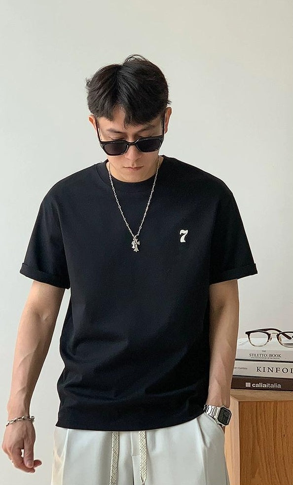 220g Number Logo Casual Tee