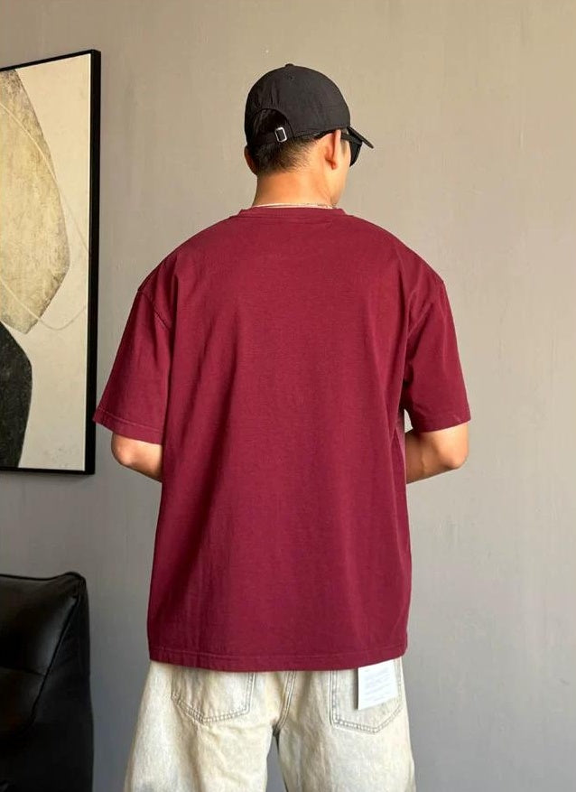 Retro Black Casual T-Shirt
