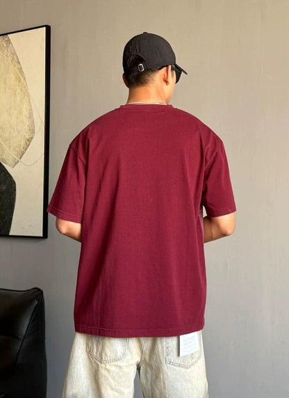 Retro Black Casual T-Shirt