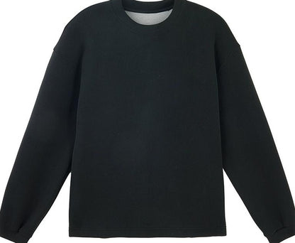 テクスチャードフリースセータートップ