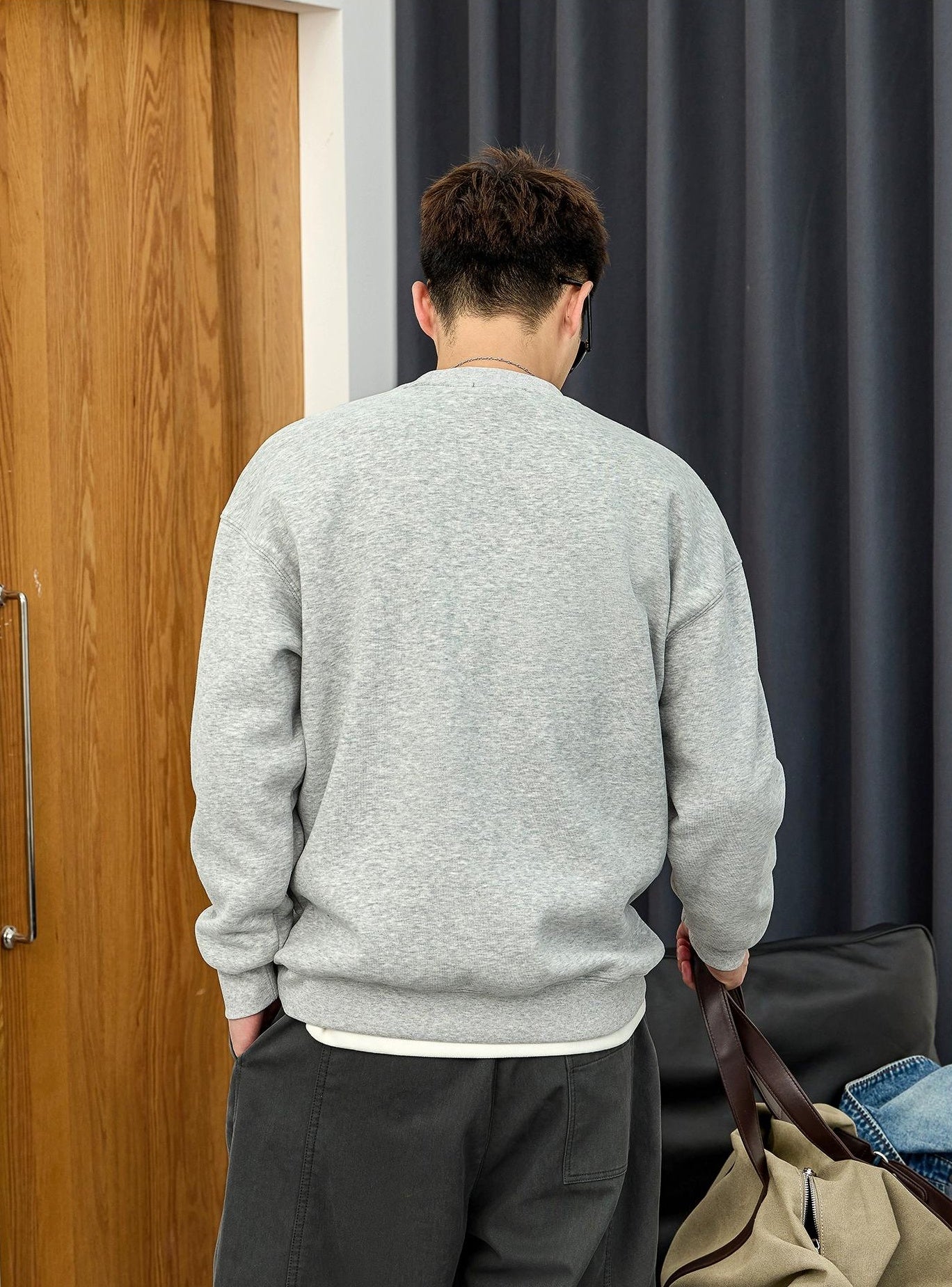 Retro Embroidered Pullover Sweater