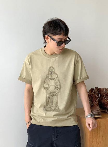 Fun Letter Print Tee