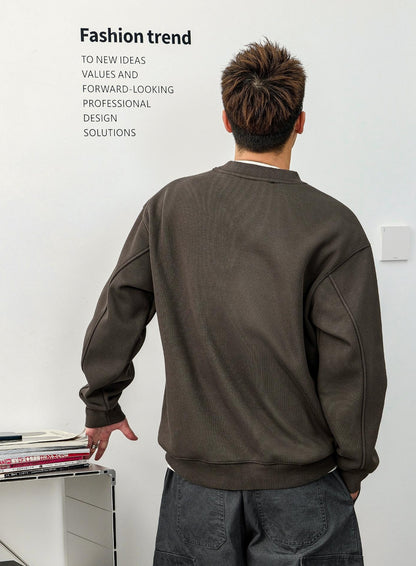 Casual Print Sweater