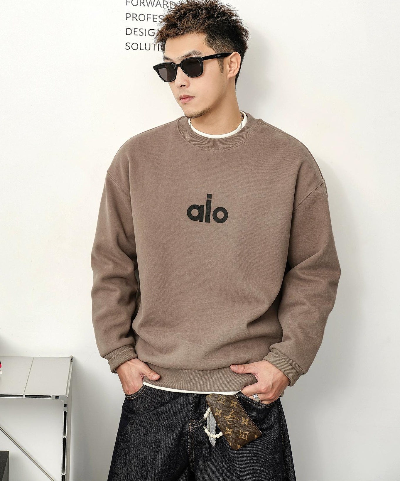 trendy casual sweater