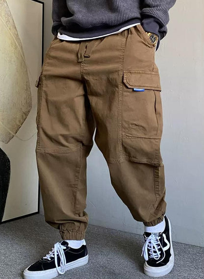 ルーズフィット ワークパンツ
