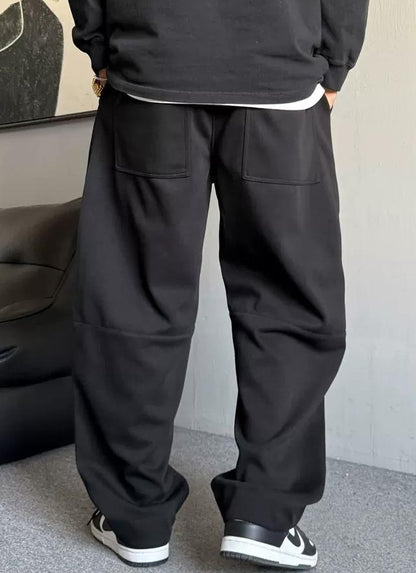 Spring Casual Knit Pants