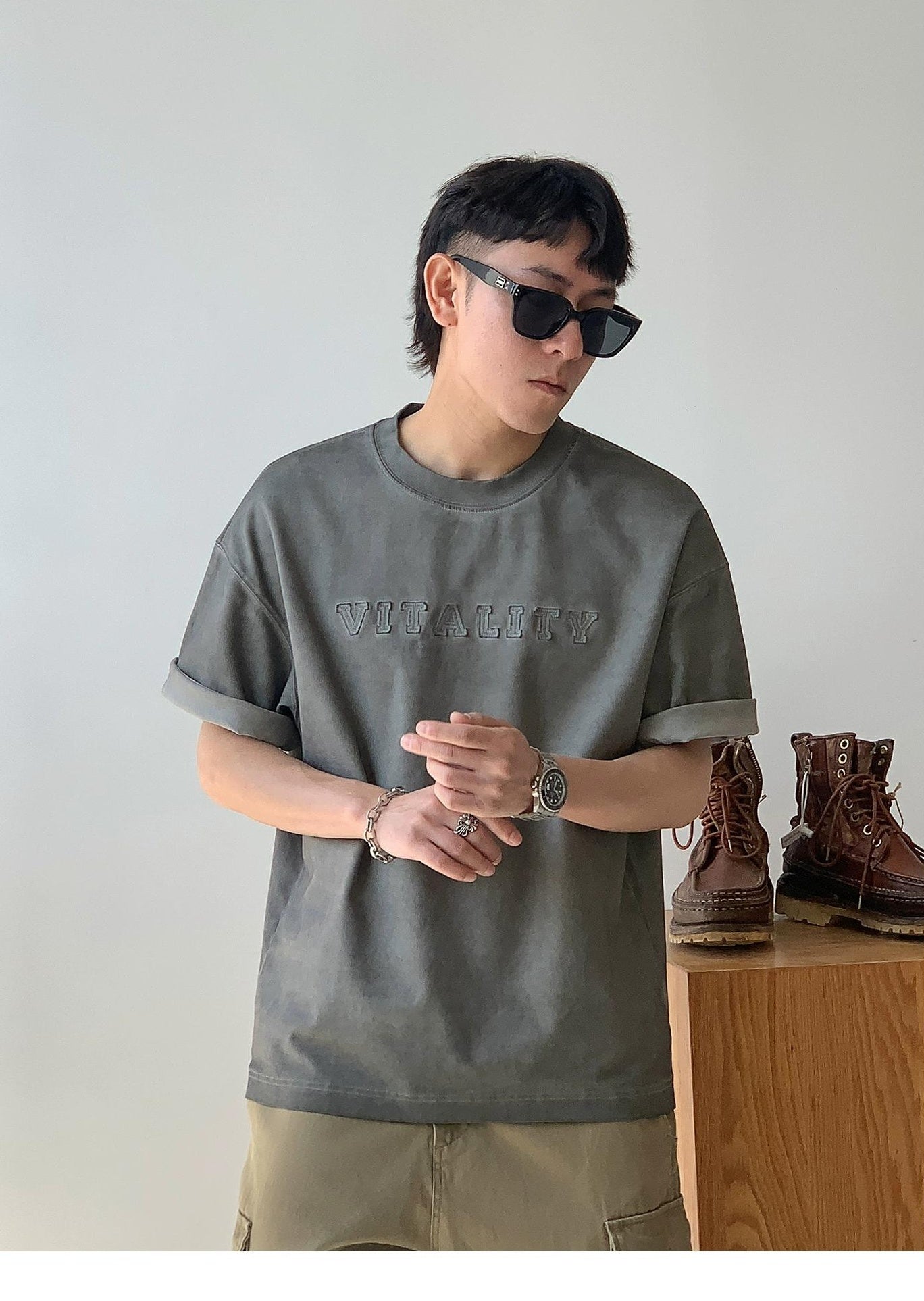 260g Old Washed Tee