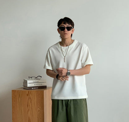 Casual Solid Color T-Shirt