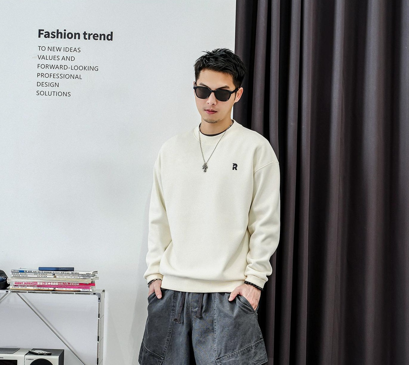 フリース プルオーバー セーター