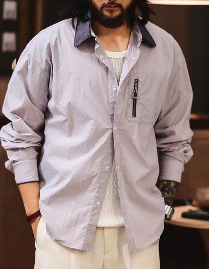 クール UVプロテクション カーディガン シャツ