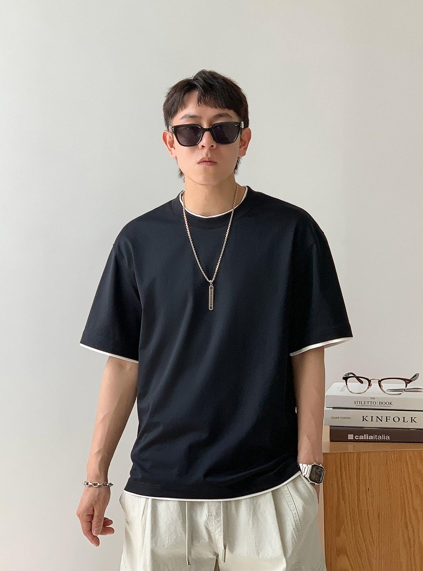 Lightweight Basic Short Sleeve T-Shirt