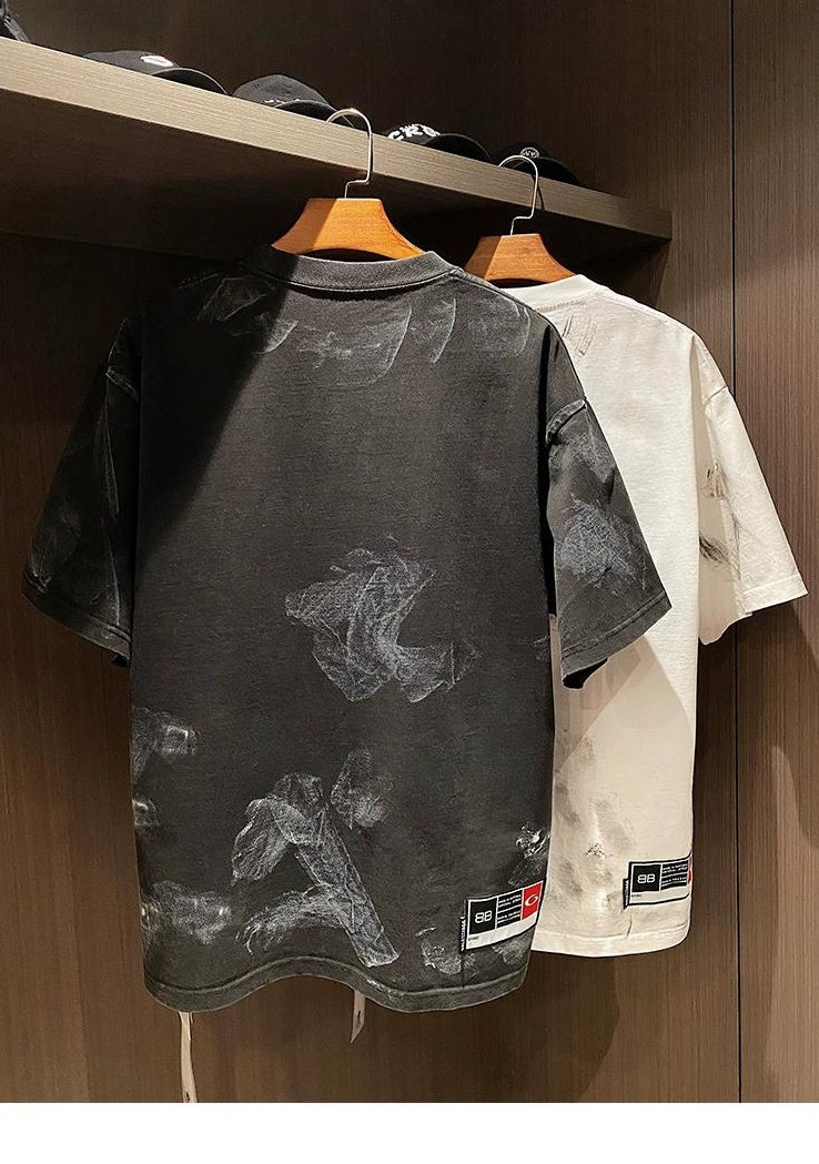 Retro Tie-Dye Casual Tee