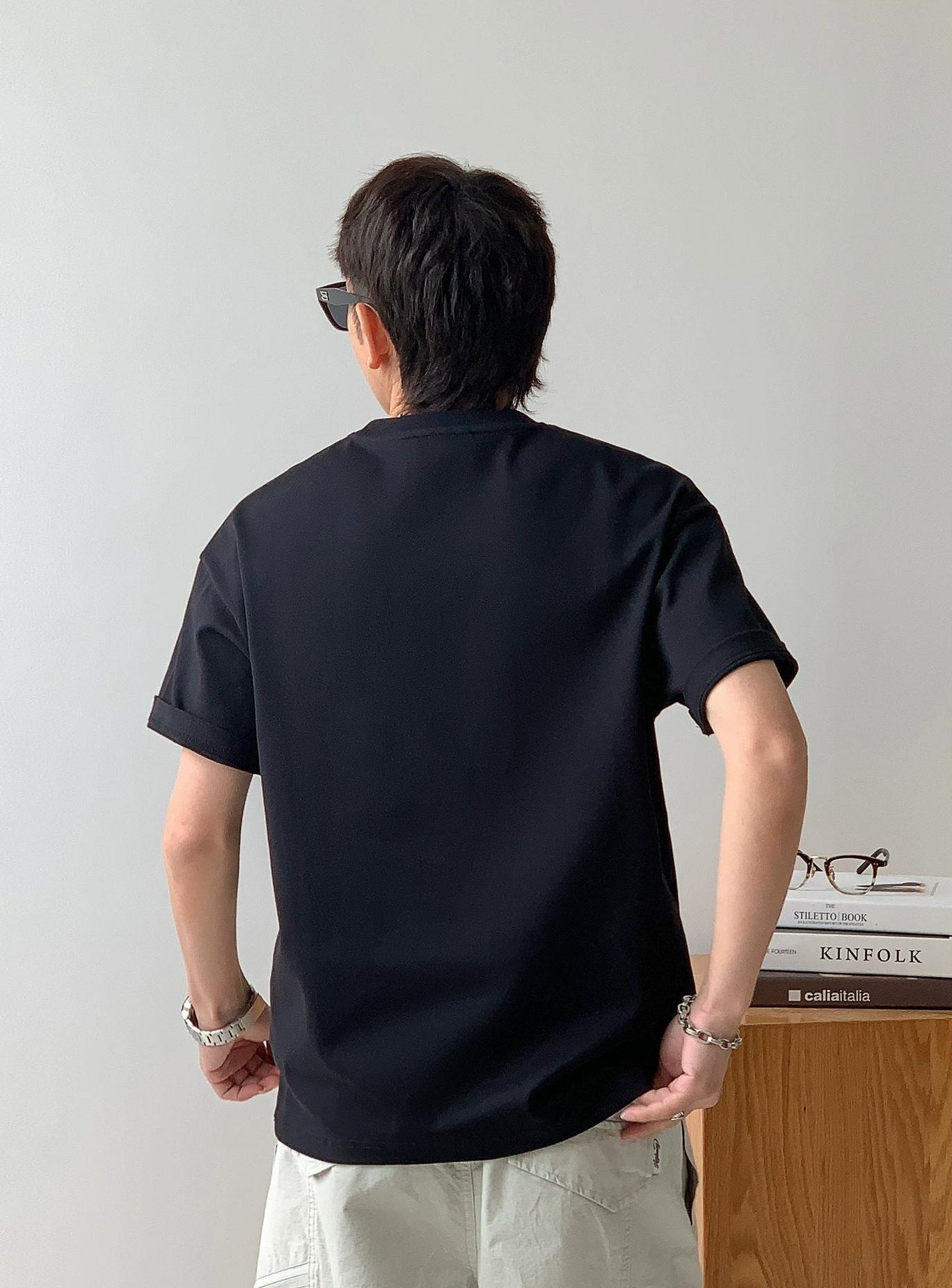 Smiley Face Embroidered Tee
