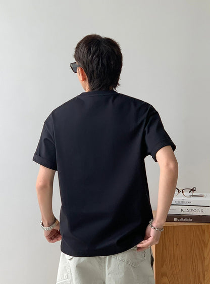 Smiley Face Embroidered Tee
