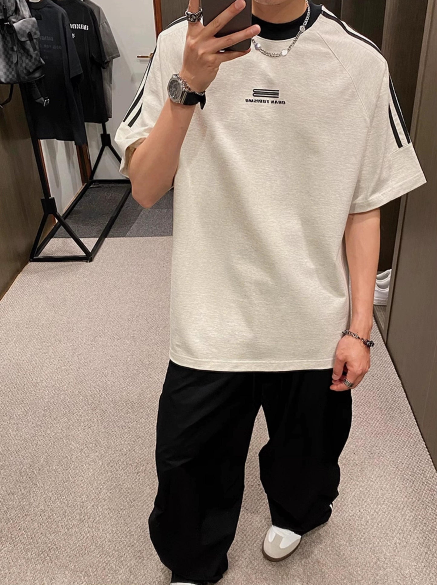 Three-Stripe Tee