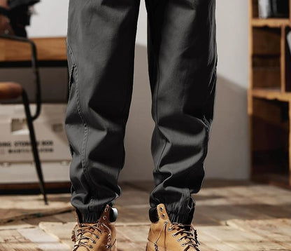 Retro casual pants for men