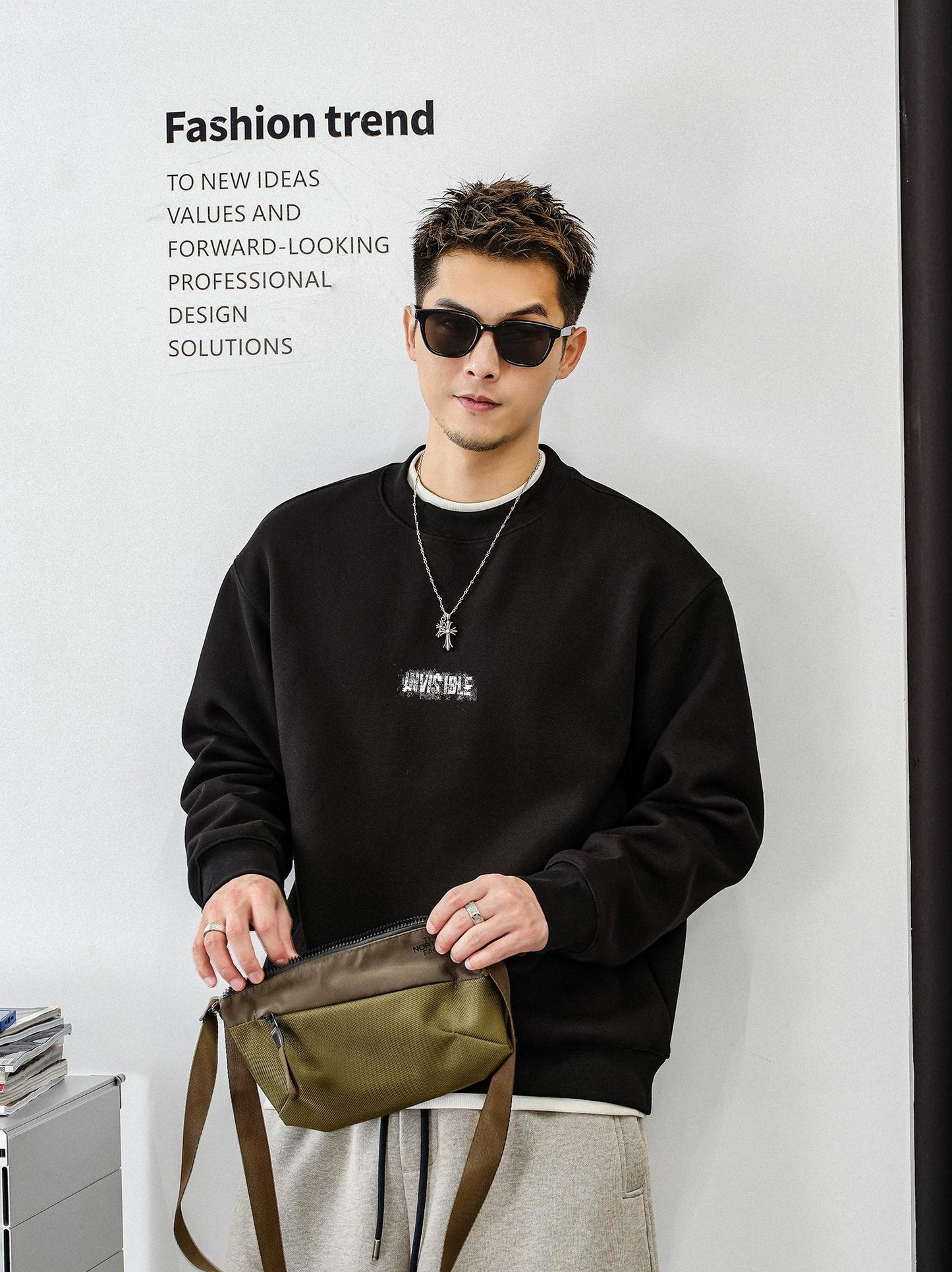 fleece liner sweater