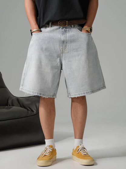 レトロダイヤモンドデニムショートパンツ