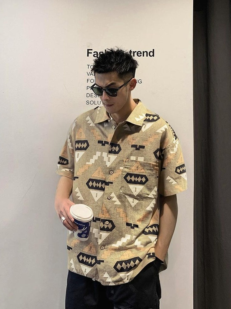Retro Linen Shirt