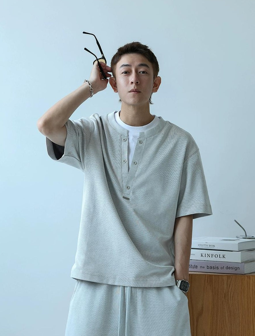 Summer Leisure T-Shirt & Shorts Set