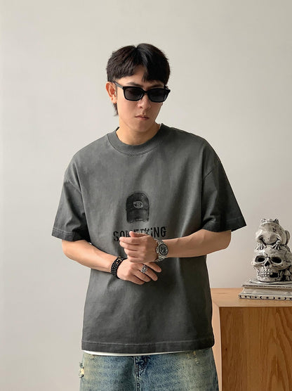 Vintage Washed Cotton T-Shirt