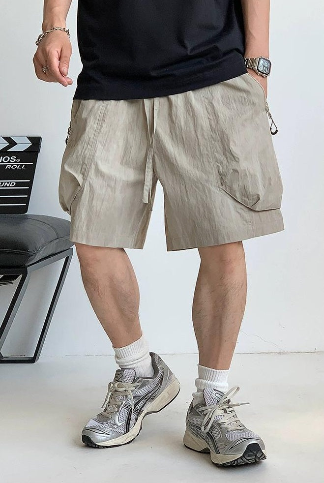Men's Casual Zipper Shorts