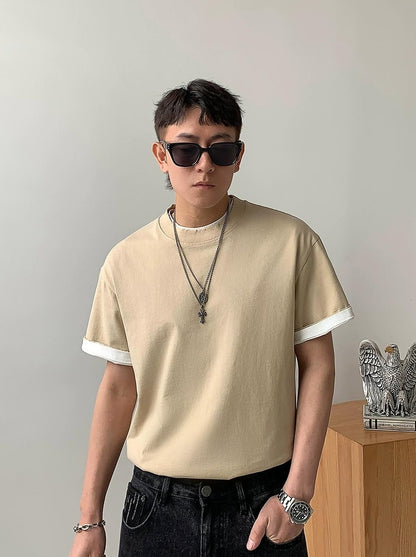 Cotton Casual Short-Sleeve T-Shirt